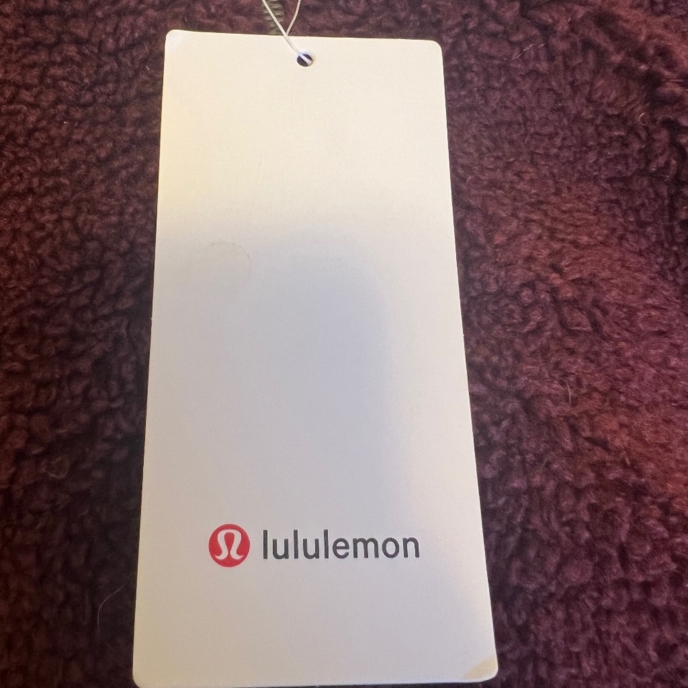Lululemon Textured Fleece Plush 1/2 Zip
